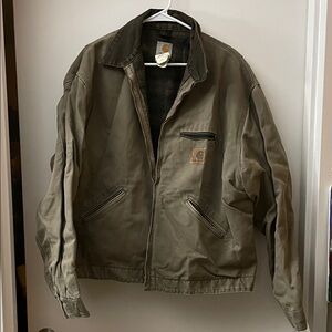 Carhartt Men's Khaki Field Jacket xxl j97des